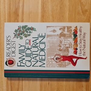 Book- Family Guide to Natural Medicine, 1993, Readers Digest, GUC, No dustcover